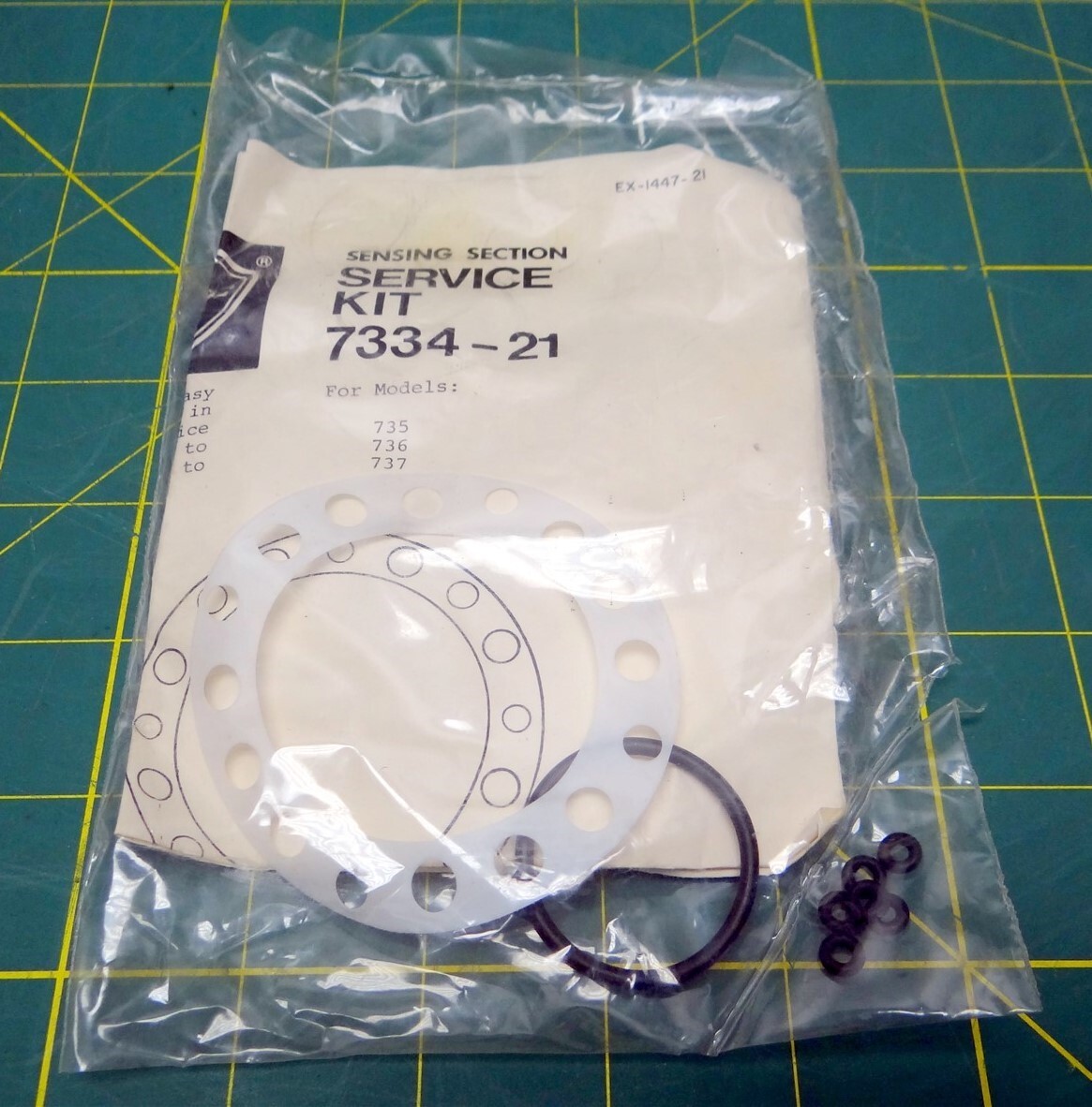 New in Box King Sensing Section Diaphragm Service Kit P/N 7334-21