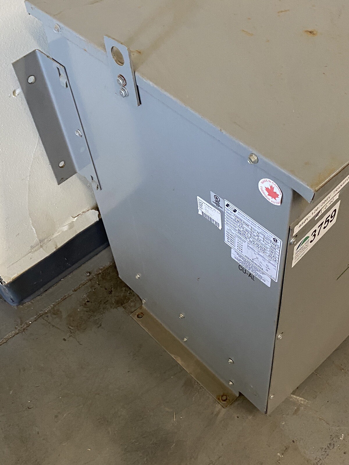 Beaver TVR75S-H34A Distribution Transformer