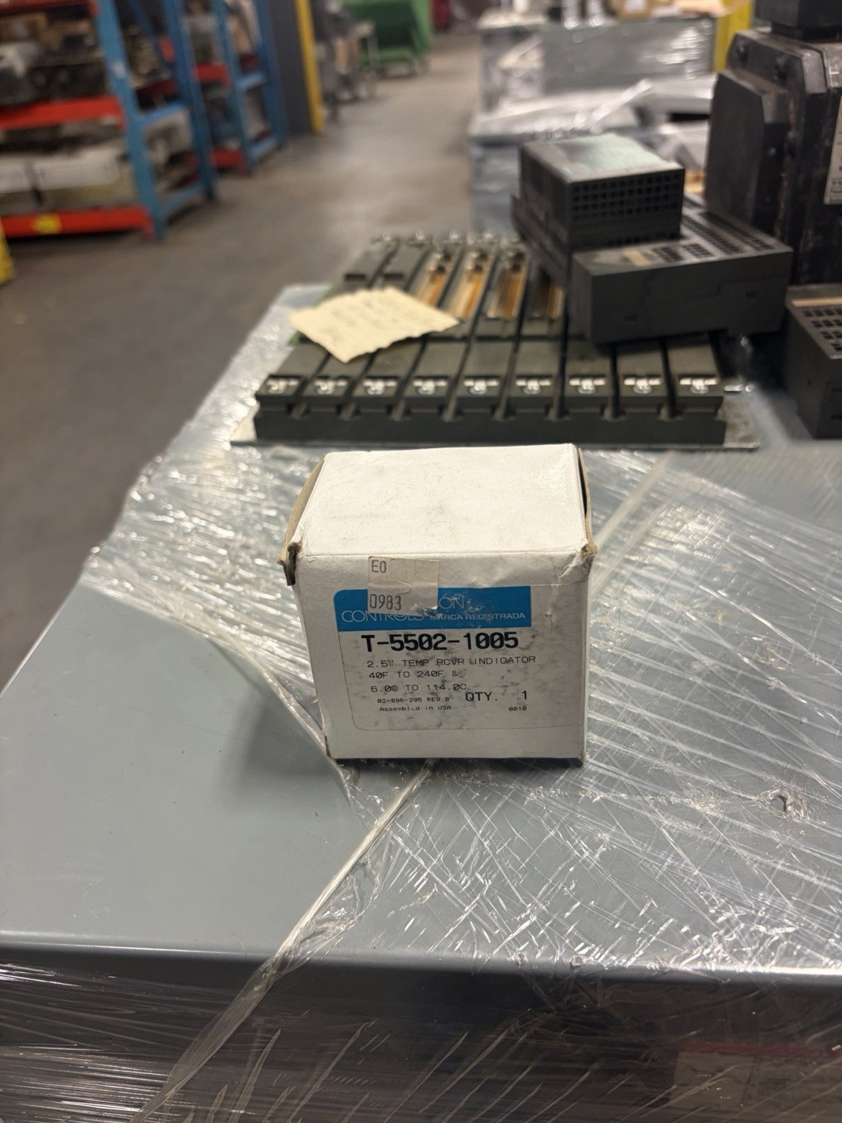 NEW Johnson Controls T-5502-1005 Temperature °F & °C Gauge #42