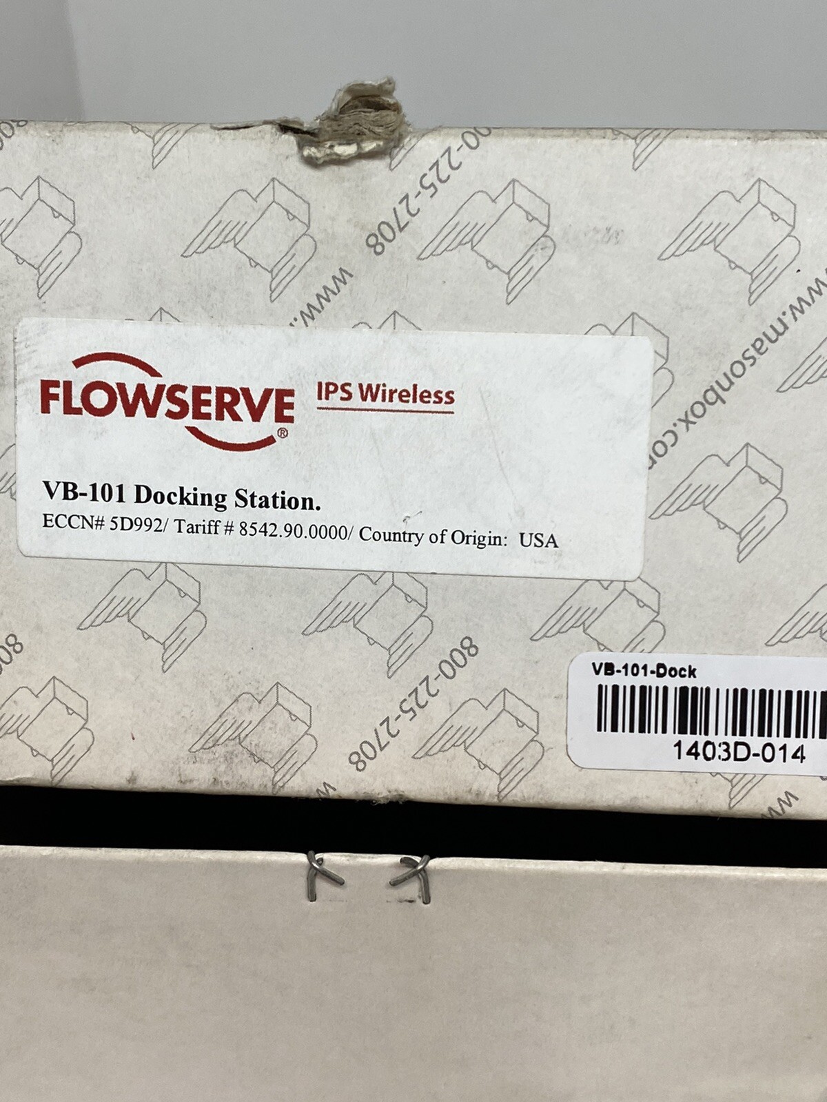 FLOWSERVE IPS Wireless VB-101 Docking Station Kit VB-105-IPS Cable NEW OEM