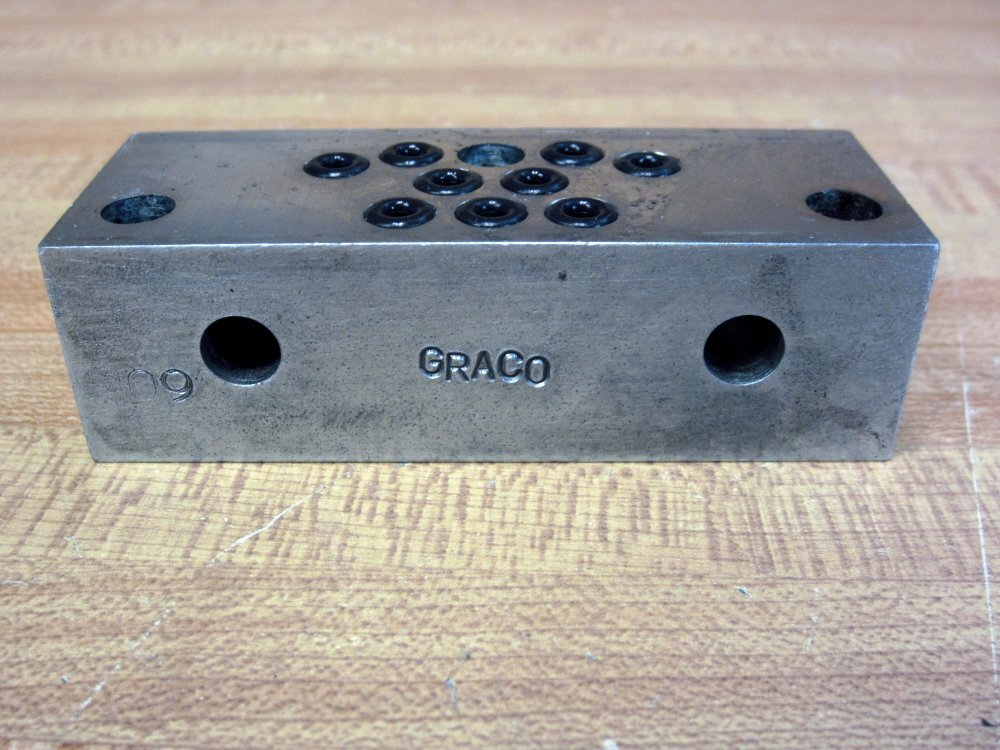 Graco Trabon Lubriquip M09 Divider Valve Block