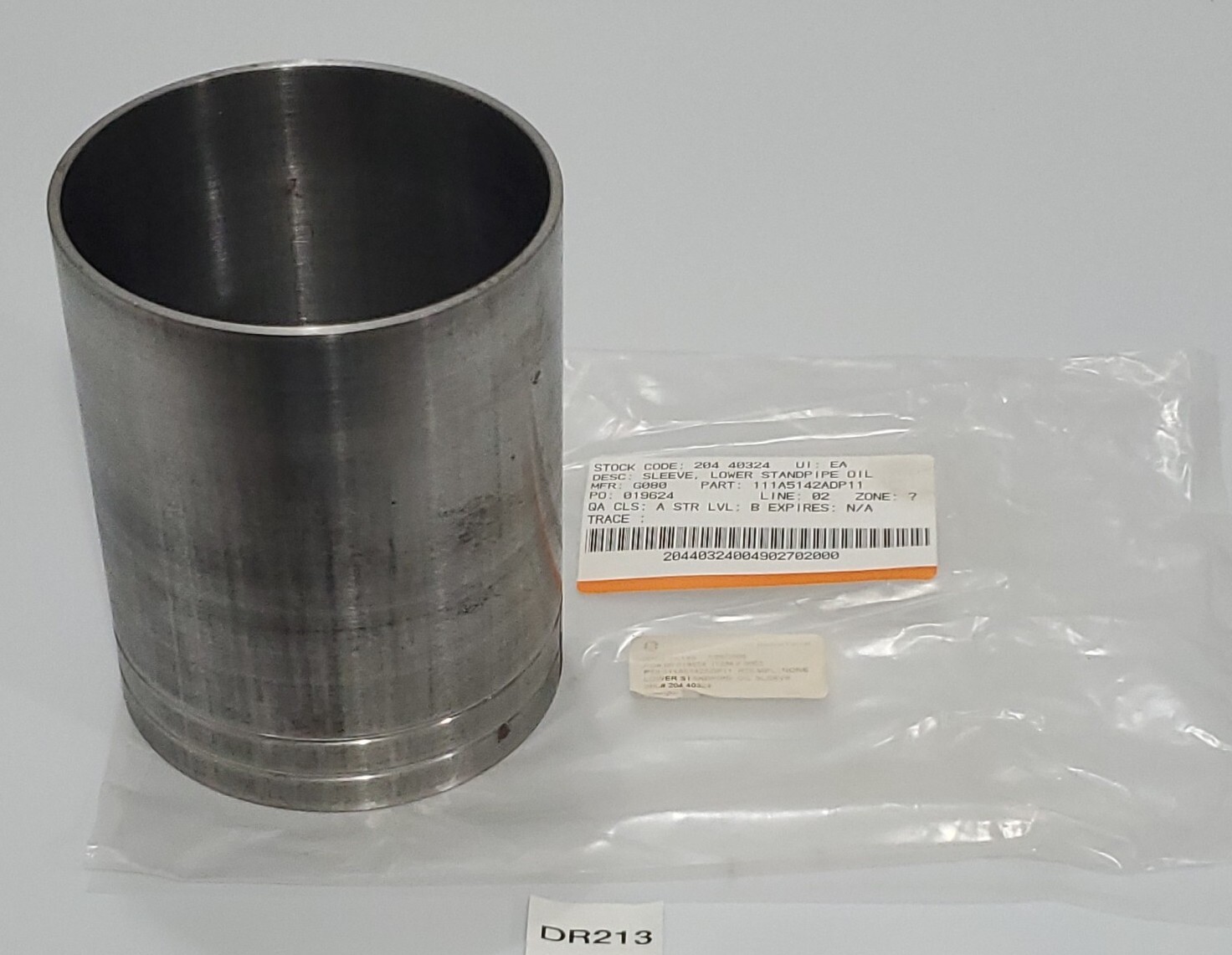 *PREOWNED* GE Nuclear YK19S Lower Standpipe Oil Sleeve 111A5142ADP11 + Warranty!