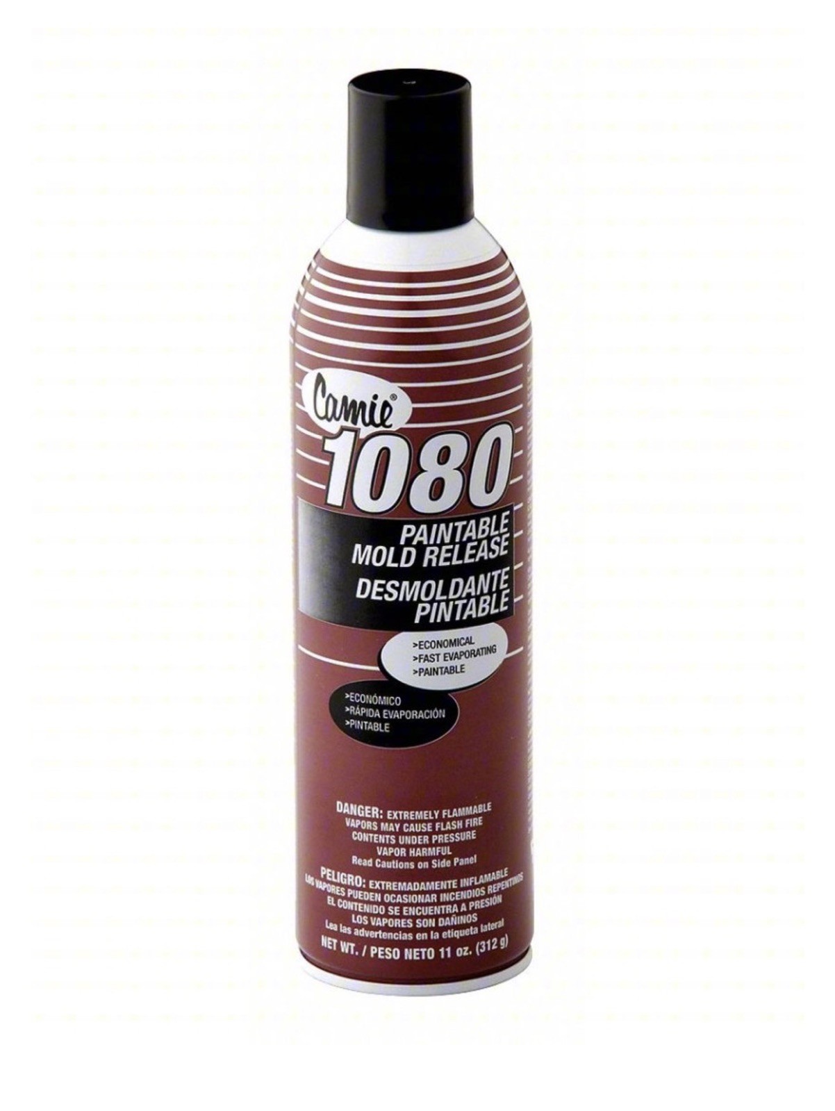 Camie 1080 Paintable Mold Industrial Release Agent Dry Spray 11 oz
