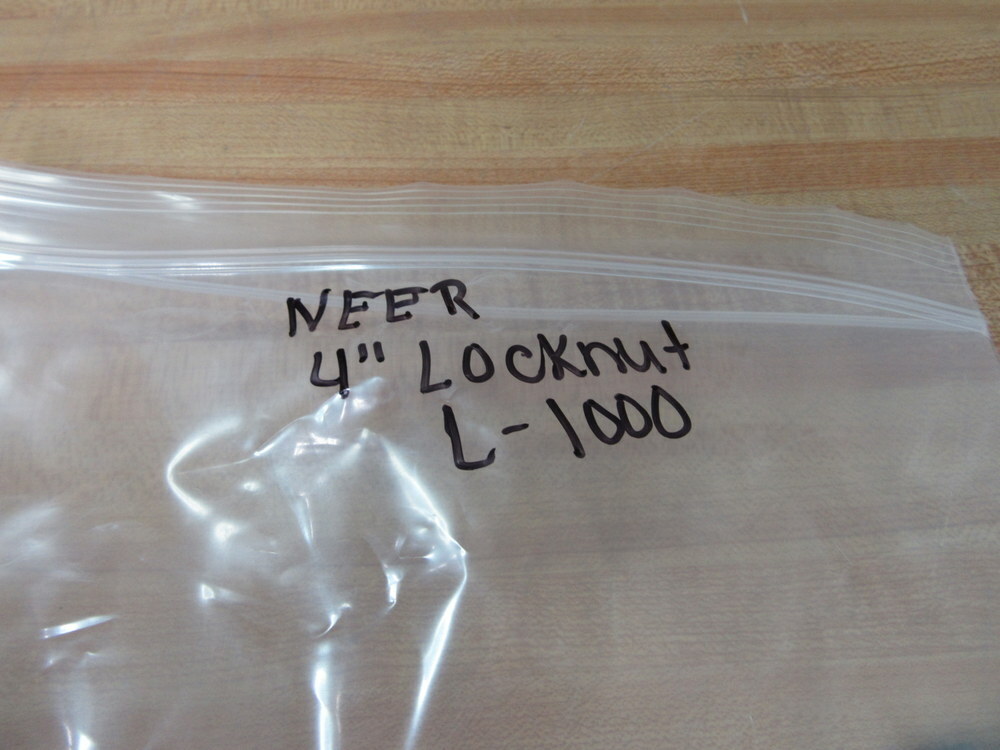 Neer L-1000 4″ Conduit Locknut L1000 (Pack of 16)