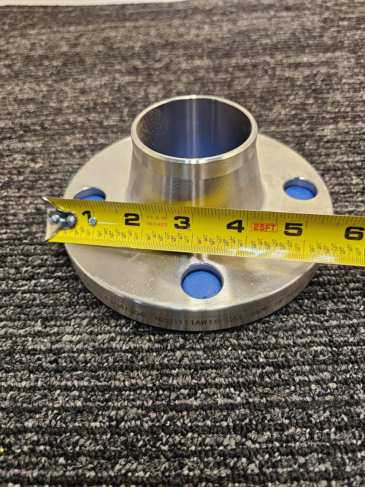 FTC B16.5 150 2 Weld Neck Flange SCH10S A/SA182 F304/304L N221111AW15 CA4