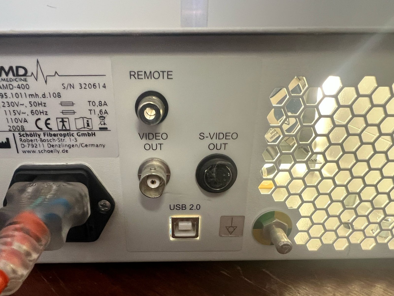 AMD Telemedicine AMD-400 USB Imaging & Illumination System