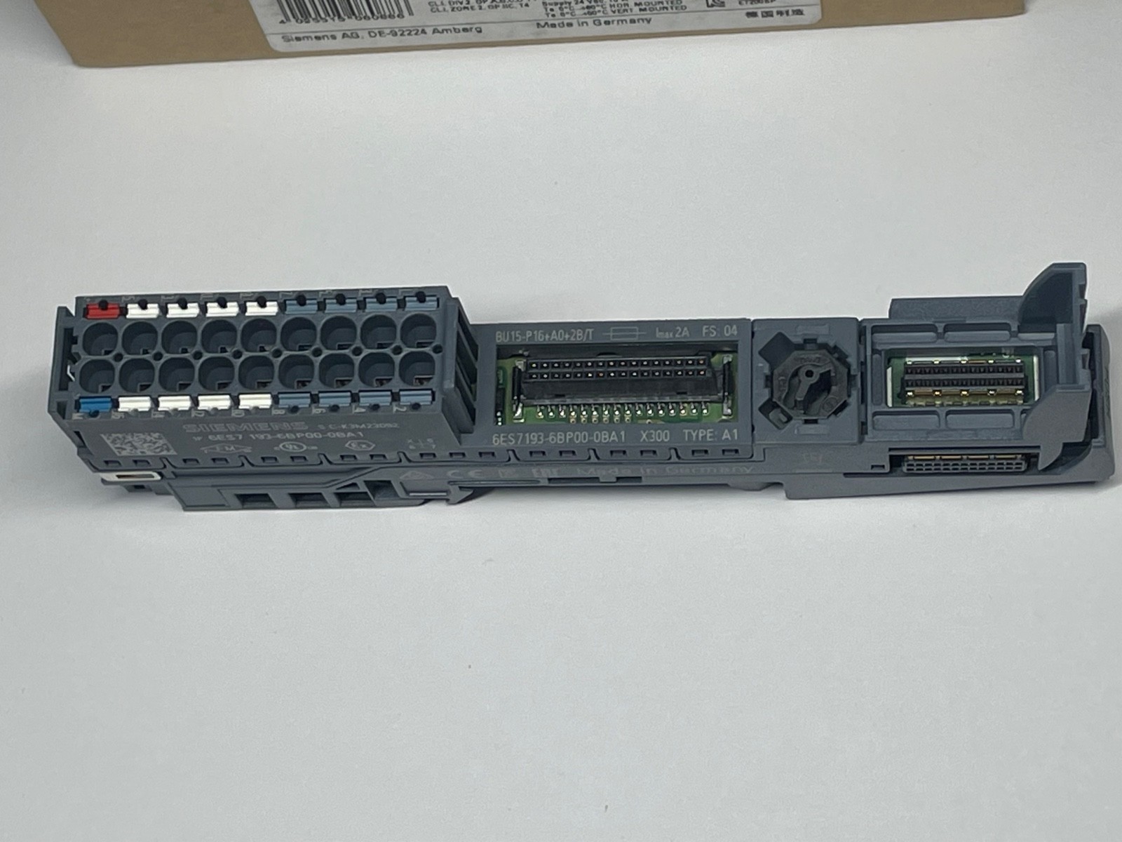 Siemens 6ES7 193-6BP00-0BA1 Base Unit Simatic ET 200SP