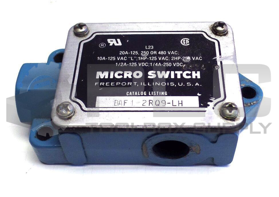 MICRO SWITCH BAF1-2RQ9-LH LIMIT SWITCH