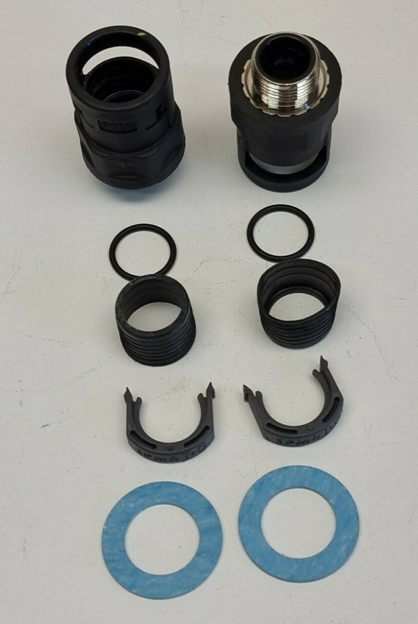 PMA NVNV-M207-10 PMAFIX Straight Connector M20x1.5 NW17 Pack of 2