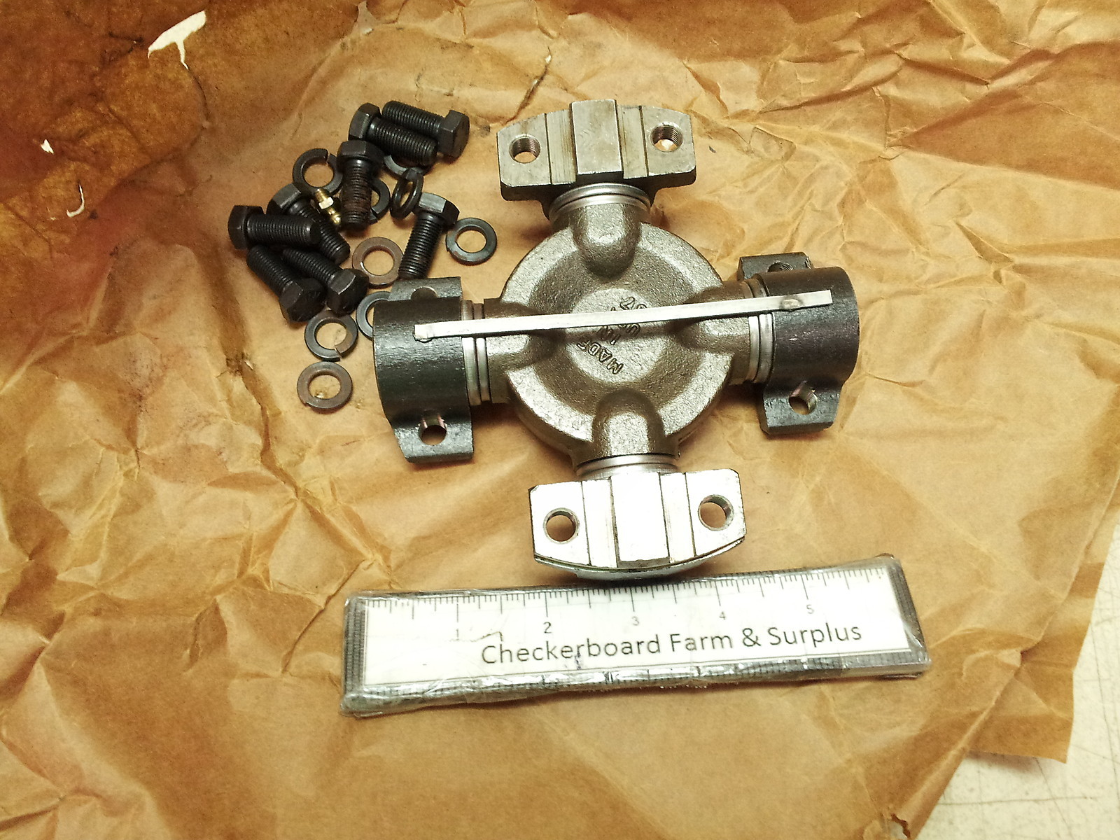 NOS Hyster Universal Spider Joint 5-1/4″ 202411A CP62N45 114P6150 Rockford