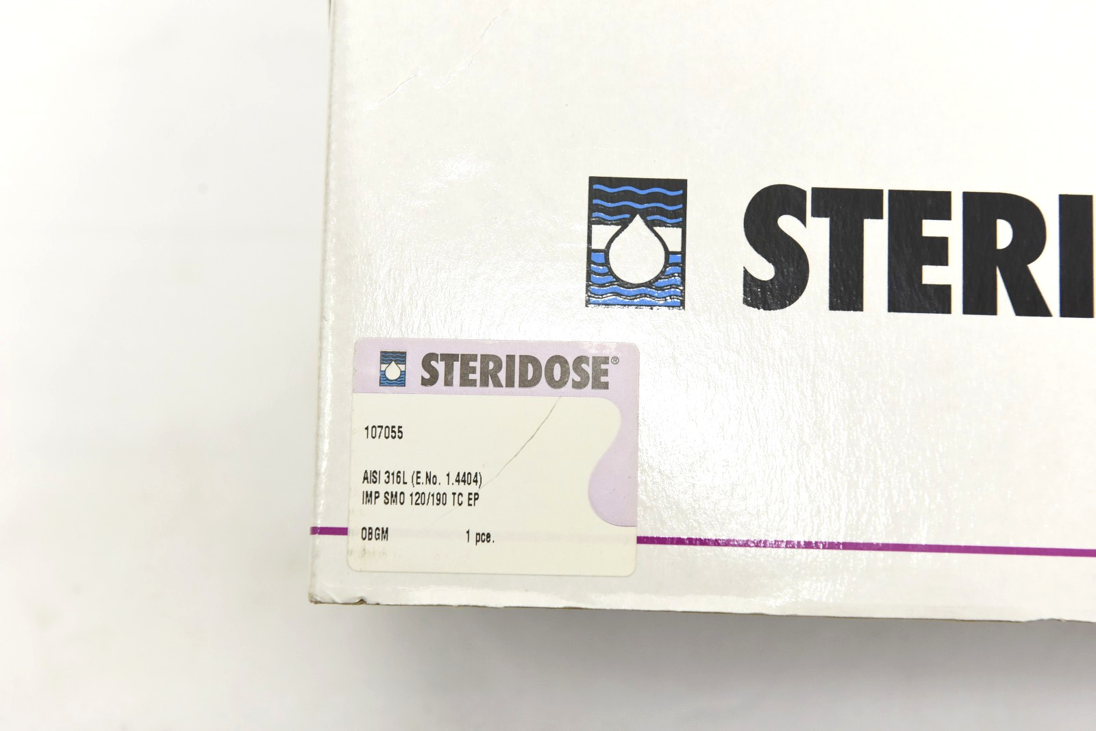 Steridose AISI 316L Stainless Sterimixer Impeller SMO 120/190 TC EP