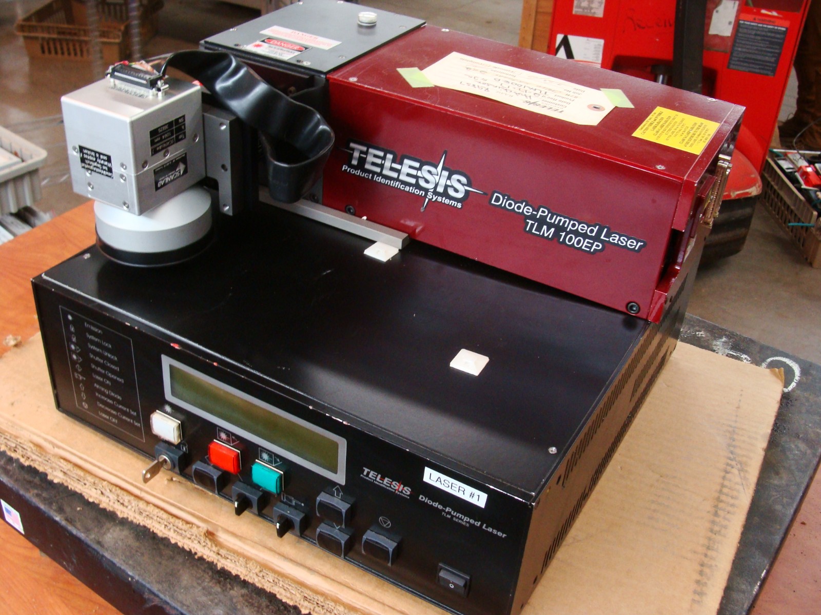 TELESIS TLM SERIES DIODE-PUMPED LASER SYSTEM TLM 100EP