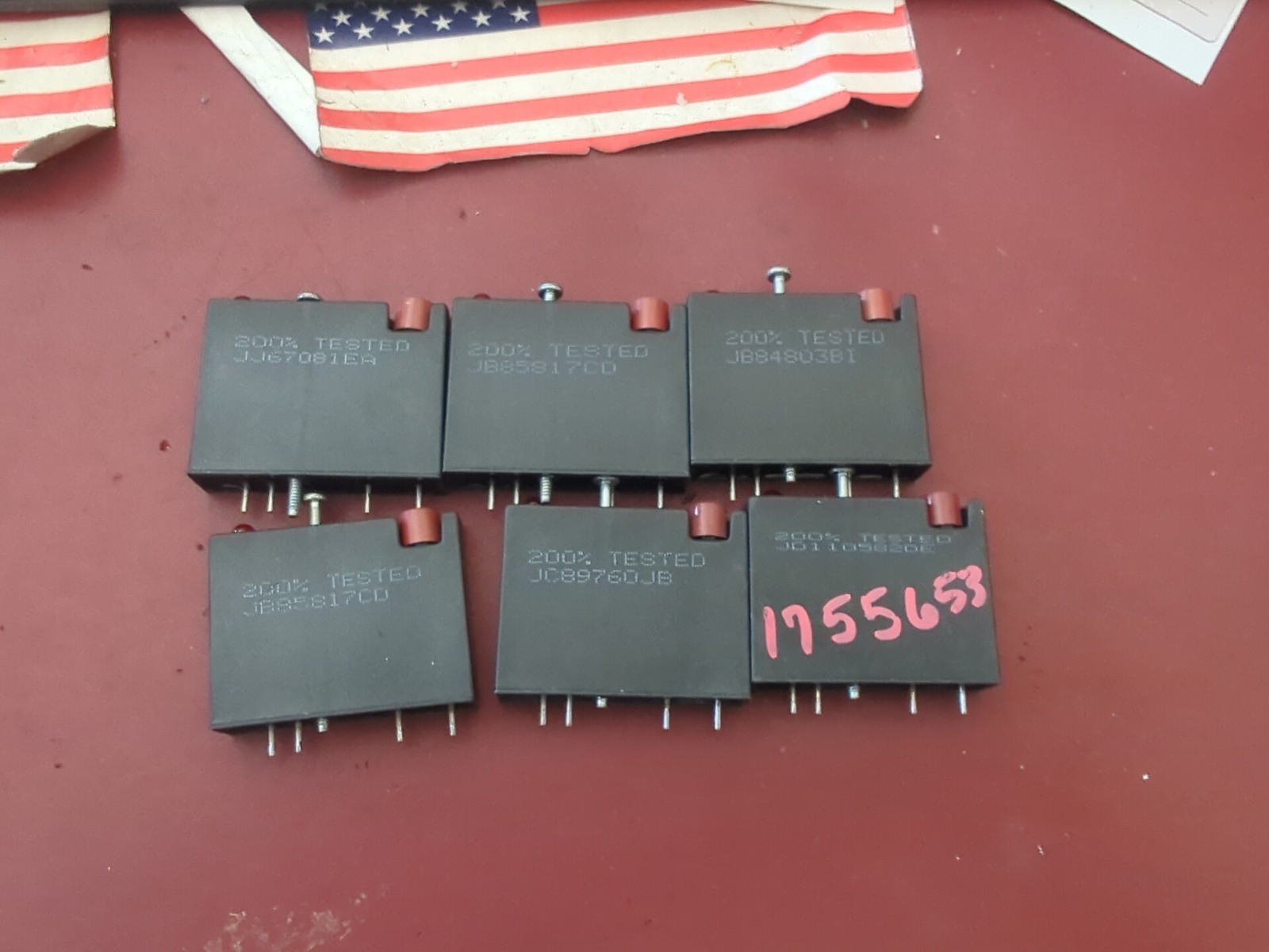 OPTO 22, G4 OAC5, Output Module 120VAC, 3A, 5V Logic *LOT OF 6*