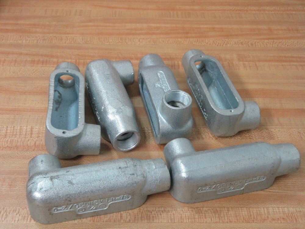 OZ/Gedney LR-75 LR75 Conduit Bodie Type LR 3/4″ (Pack of 6)