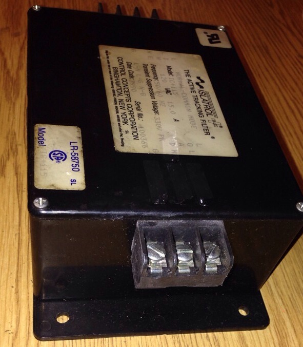 Control Concepts Islatrol Tracking Filter IC+115, LR-58750, SHIPSAMEDAY