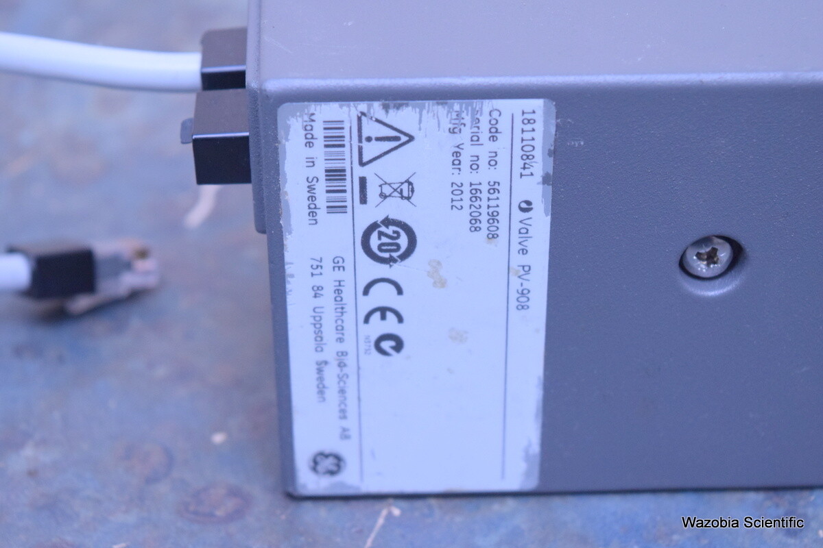 GE AKTA PURIFIER PV-908 PV908 VALVE FOR LIQUID CHROMATOGRAPHY 18110841