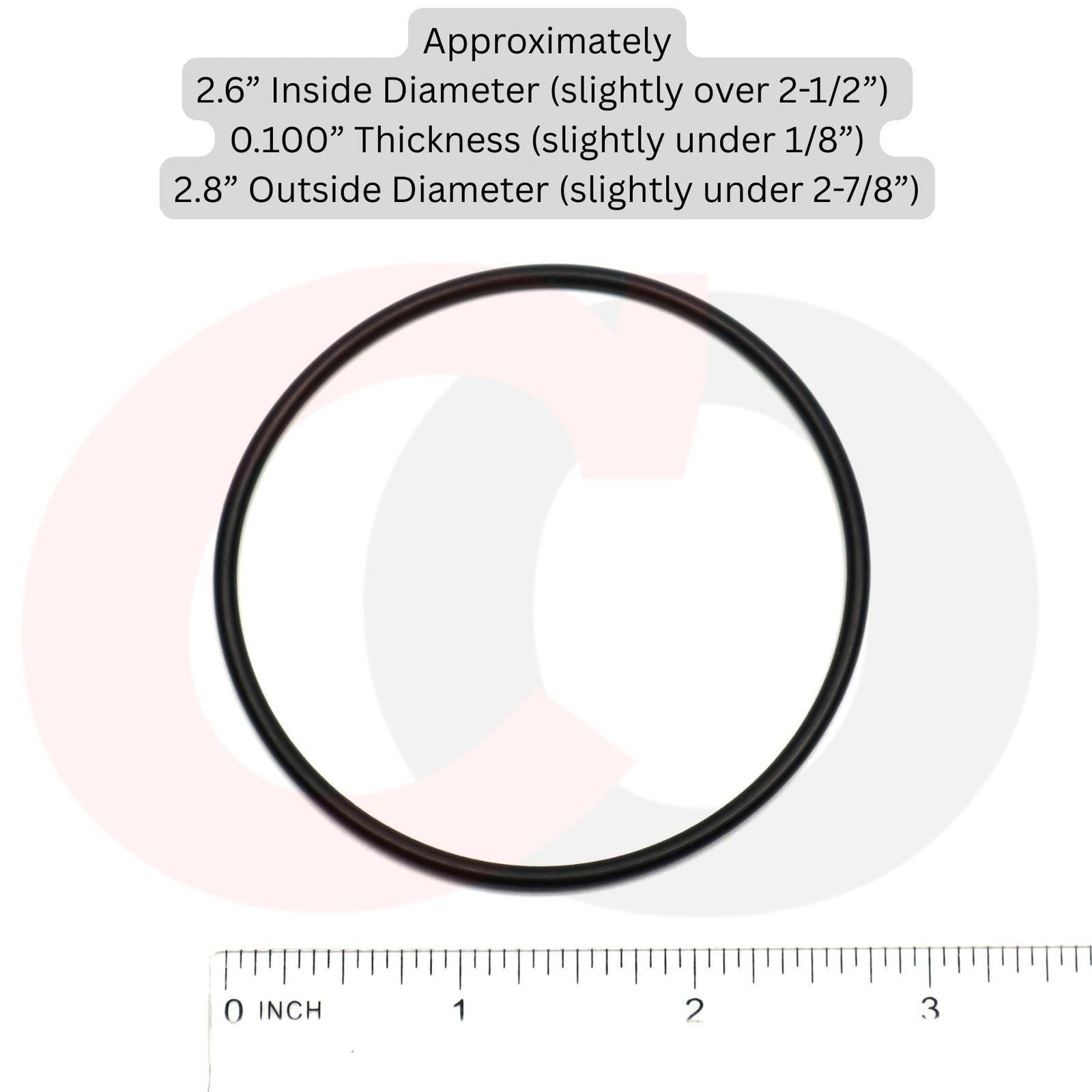 192320 Bulkhead O-Ring for Pentair Clean Clear Plus FNS Nautilus