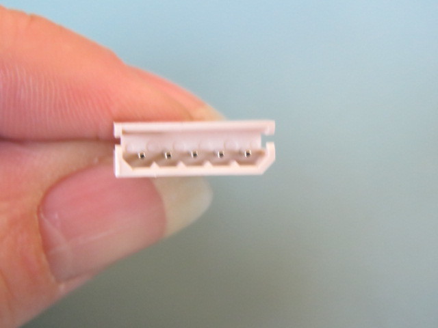 MOLEX 0099990989 Qty of 60 per Lot Connector Header Through Hole 5 position 0.0