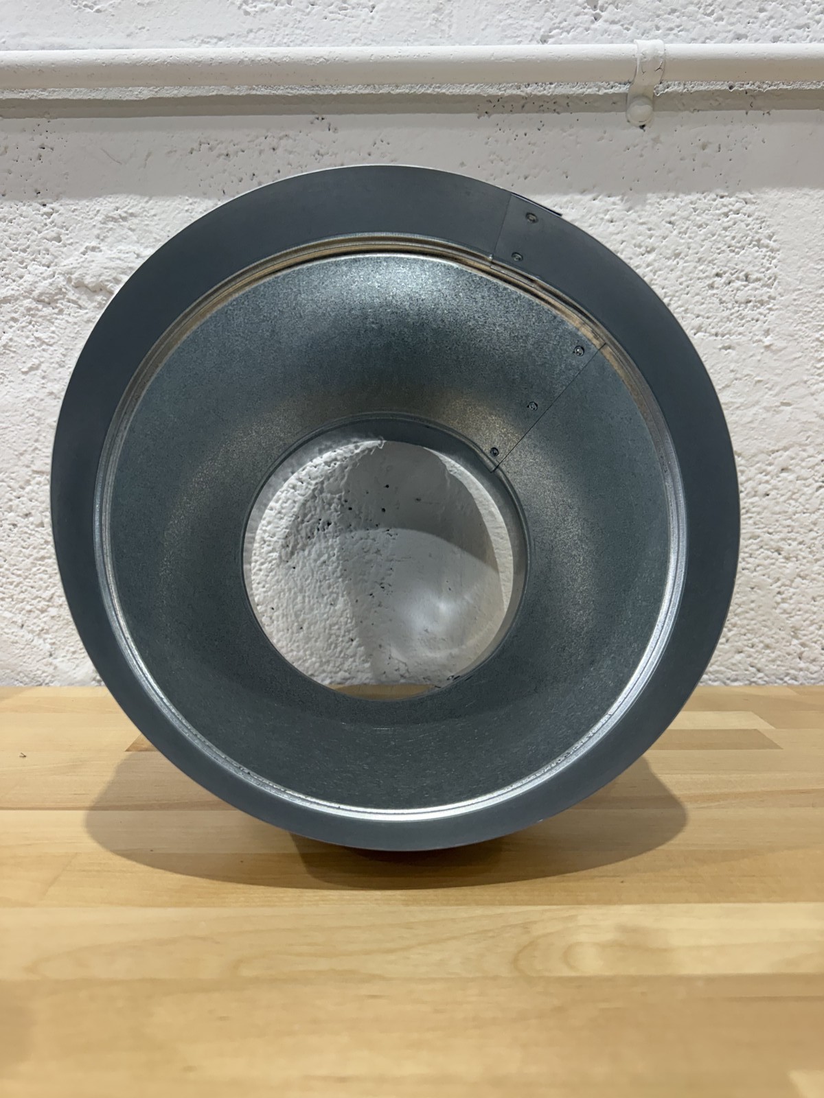 Greenseam 9″ x 6″ Round Reducer Duct Fitting, 26 ga. GRR9P6PGA26
