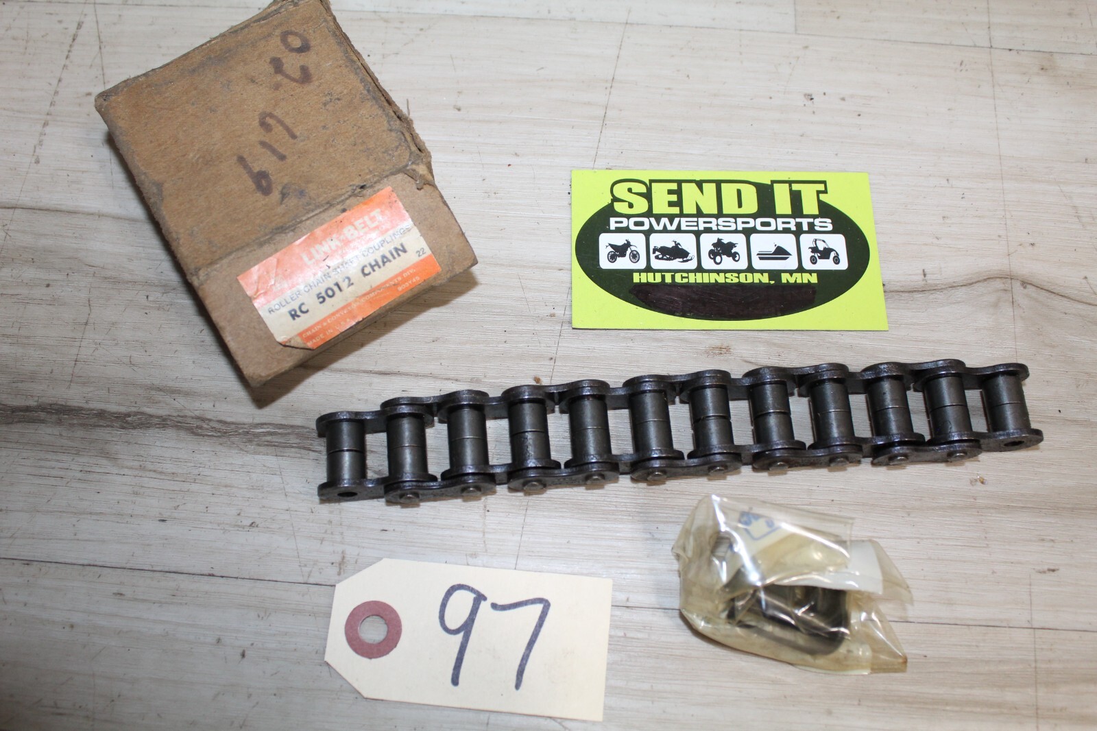 111 Link Belt NOS Roller Chain RC5016