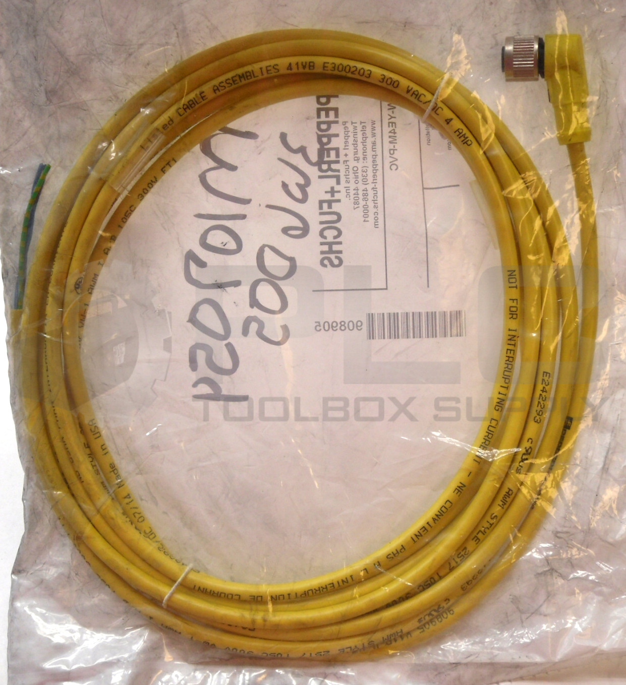 NEW SEALED PEPPERL+FUCHS V11B-W-YE4M-PVC CABLE