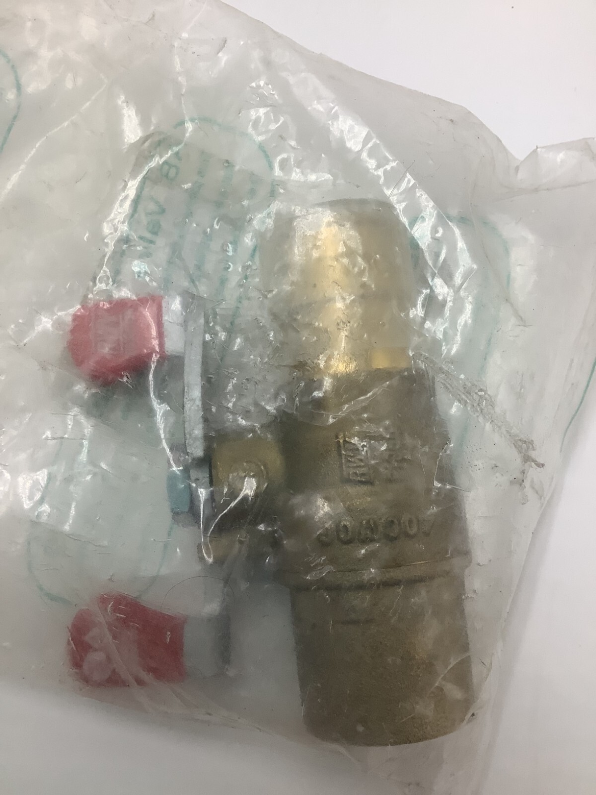 Red-White Valve Fig. 5017ABW PXC Brass Ball Valve Lead Free 3/4 Inch