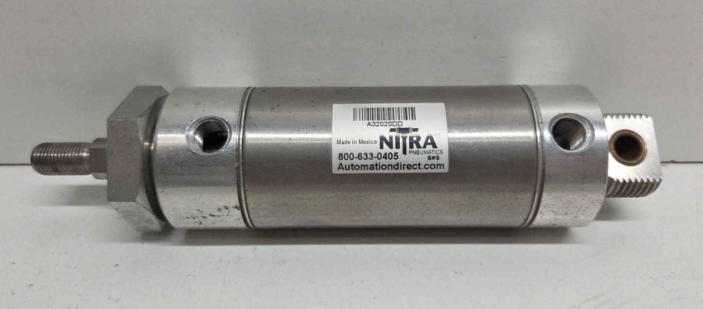 GUARANTEED! NITRA 2″ BORE X 2″ STROKE PNEUMATIC CYLINDER A32020DD