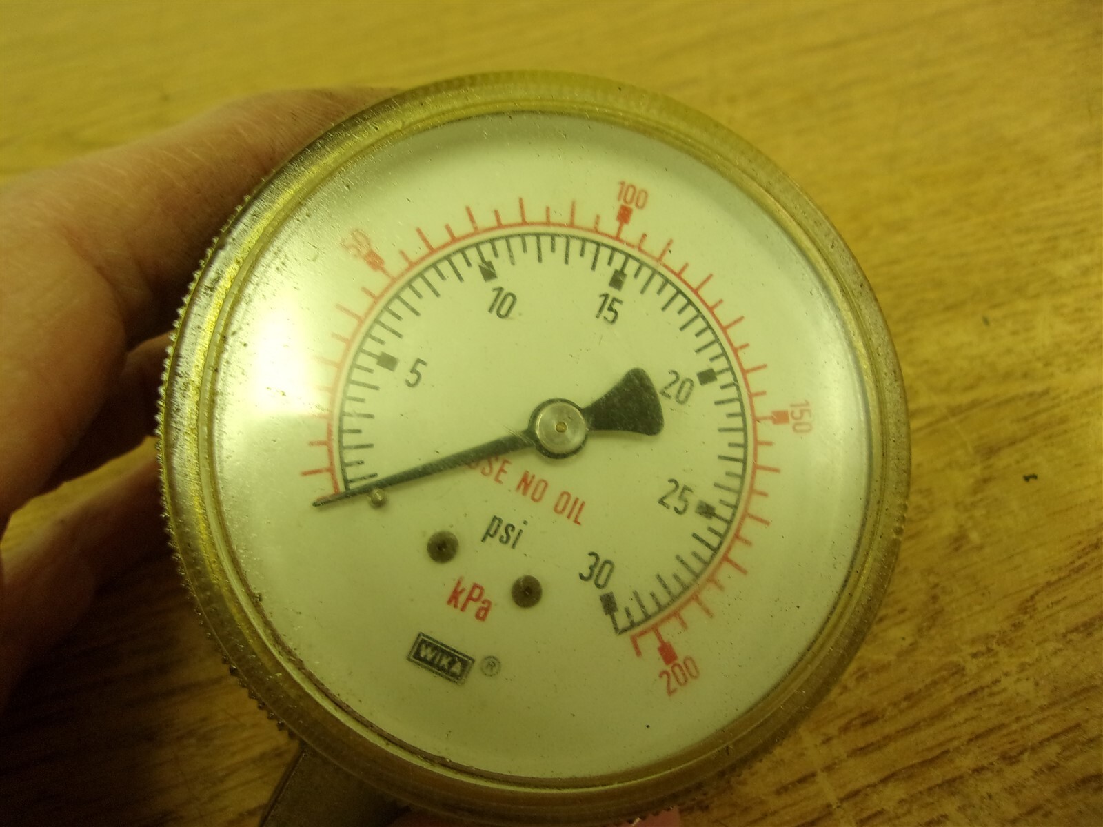 Wika 0-200 Degree Temperature Gauge *FREE SHIPPING*