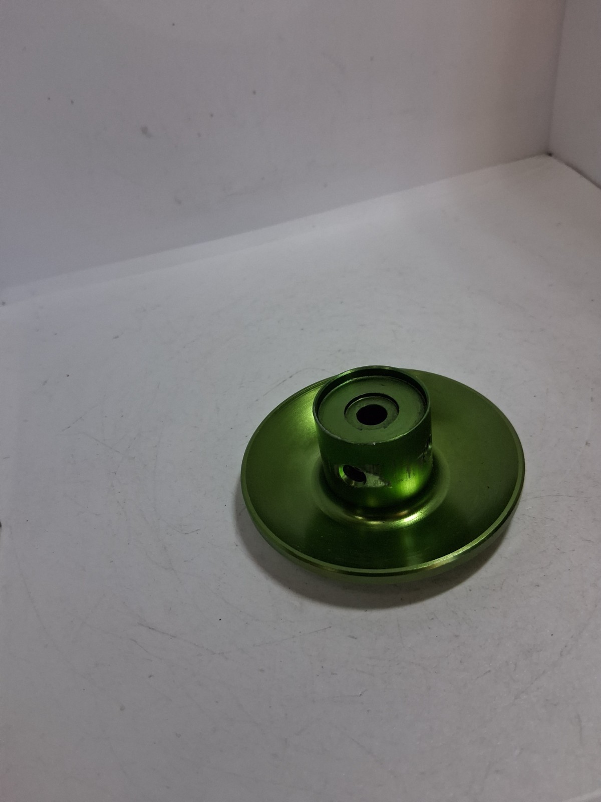 CUTLER HAMMER 53-1317-12 MUSHROOM PUSHBUTTON JUMBO METAL GREEN