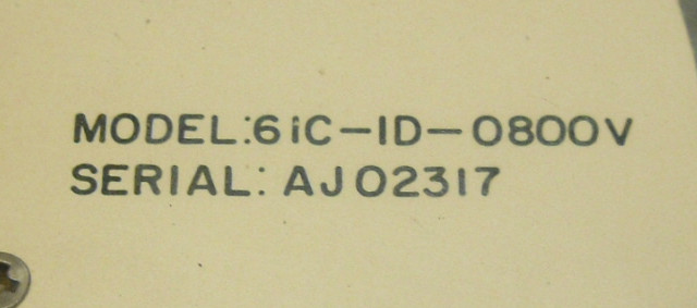 WALLACE & TIERNAN PENNWALT 6IC-ID-0800V ABSOLUTE PRESSURE KILOPASCAL