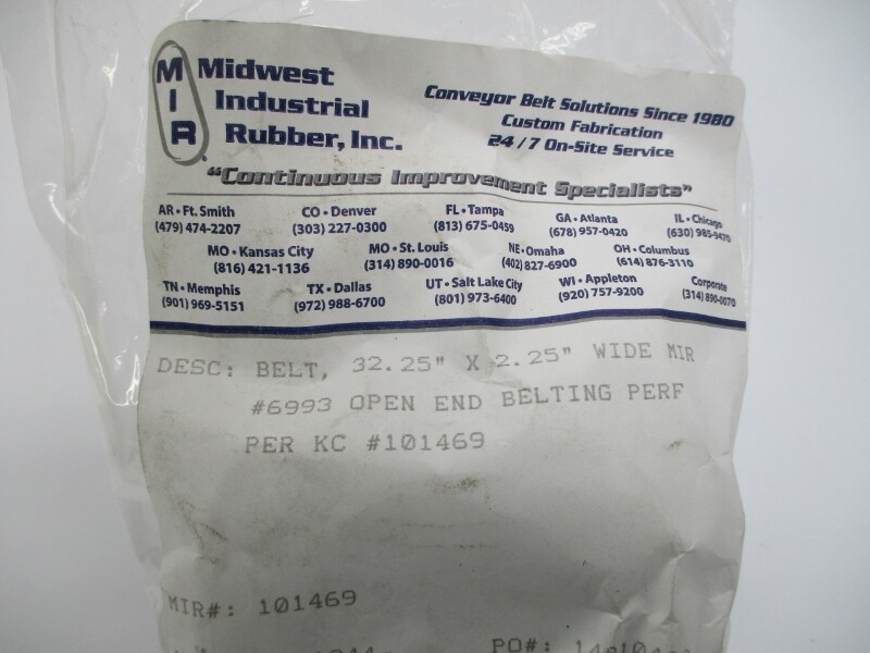 MIDWEST INDUSTRIAL RUBBER 101469 NSMP