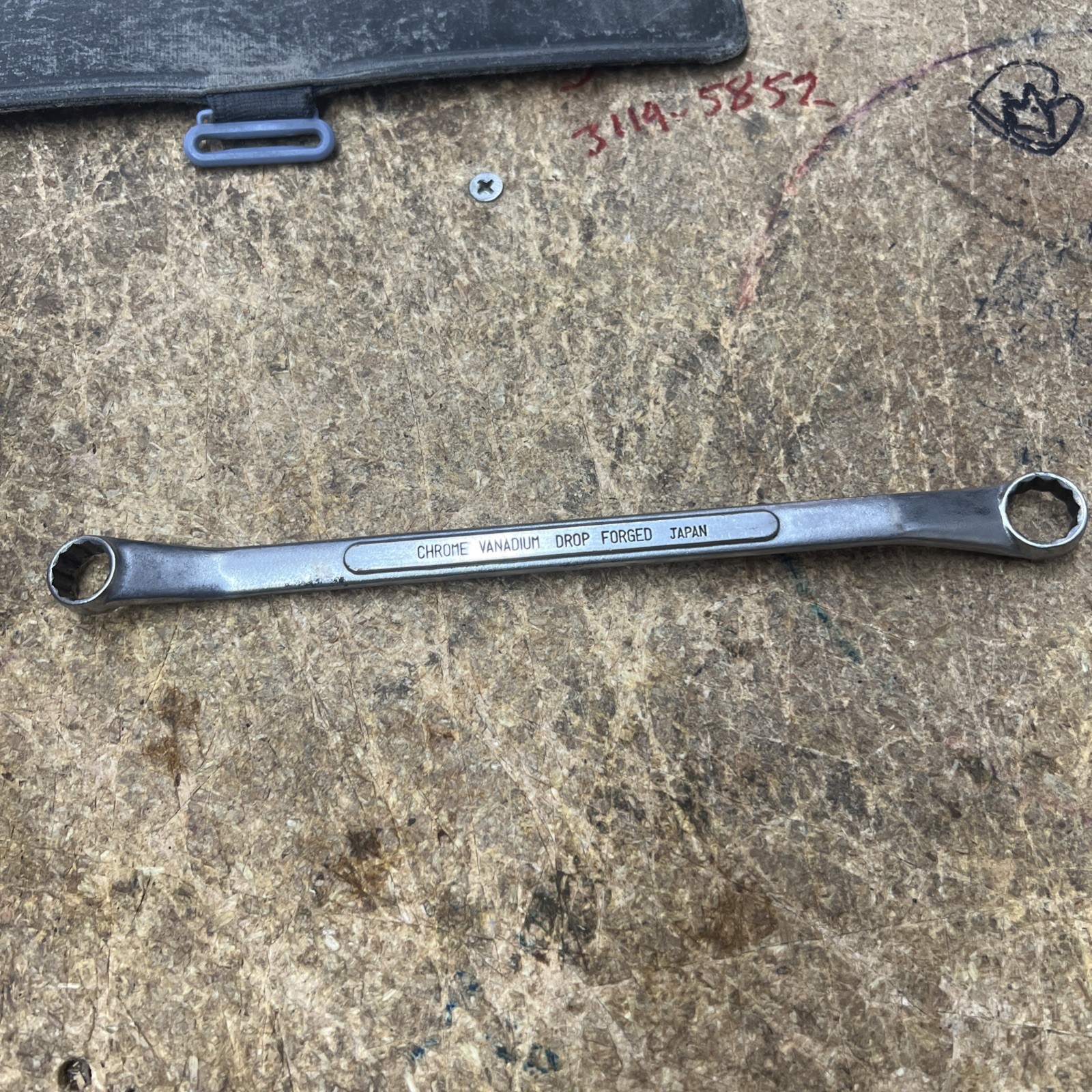 Vintage KAL – 2220 Double Box End Wrench 7/16 X 1/2 Chrome Vanadium Japan