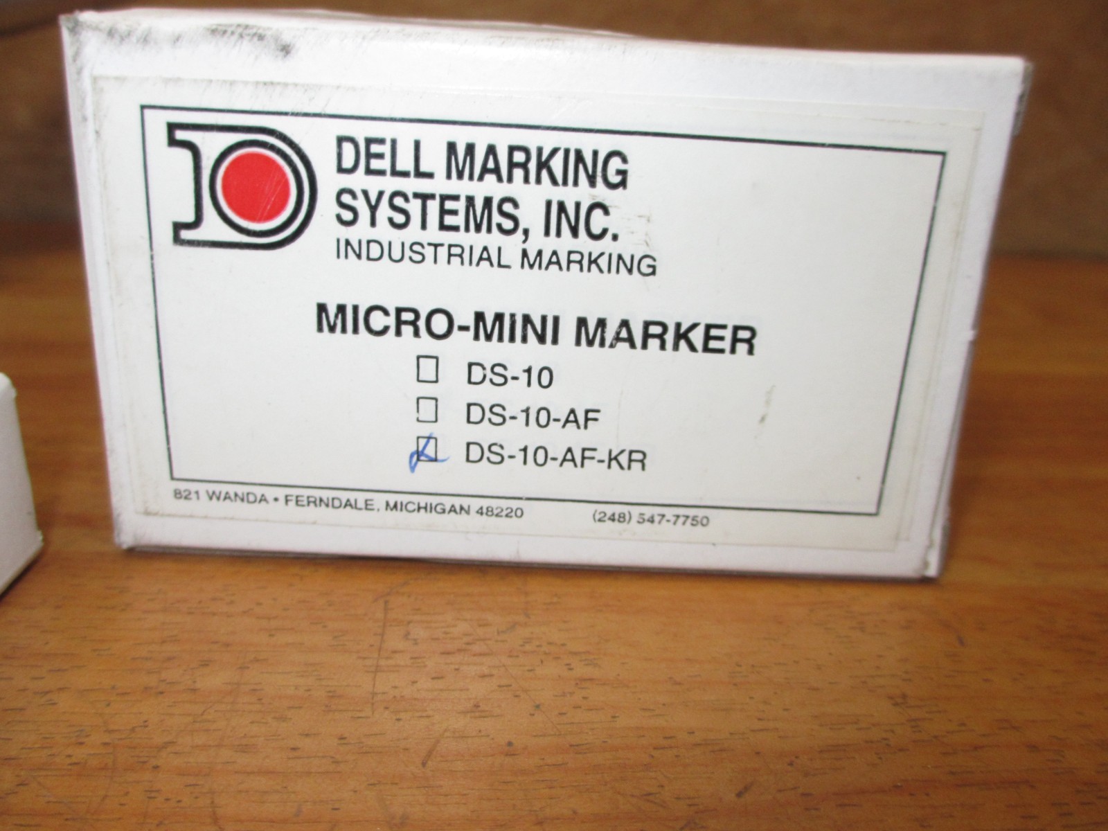 Dell Marking Systems DS-10-AF-KR *NEW* Micro-Mini Marker