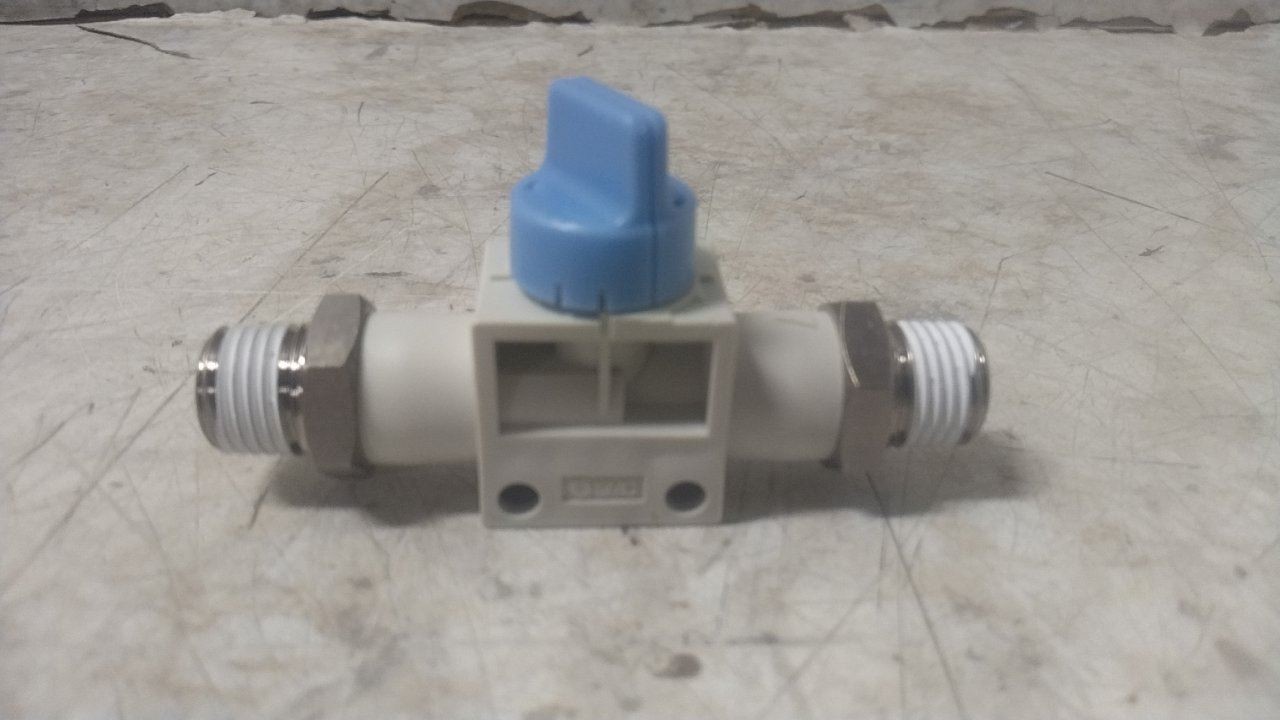 SMC VHK3A-02S-02S 10 Pk 1/4 In Port Connection Finger Valve