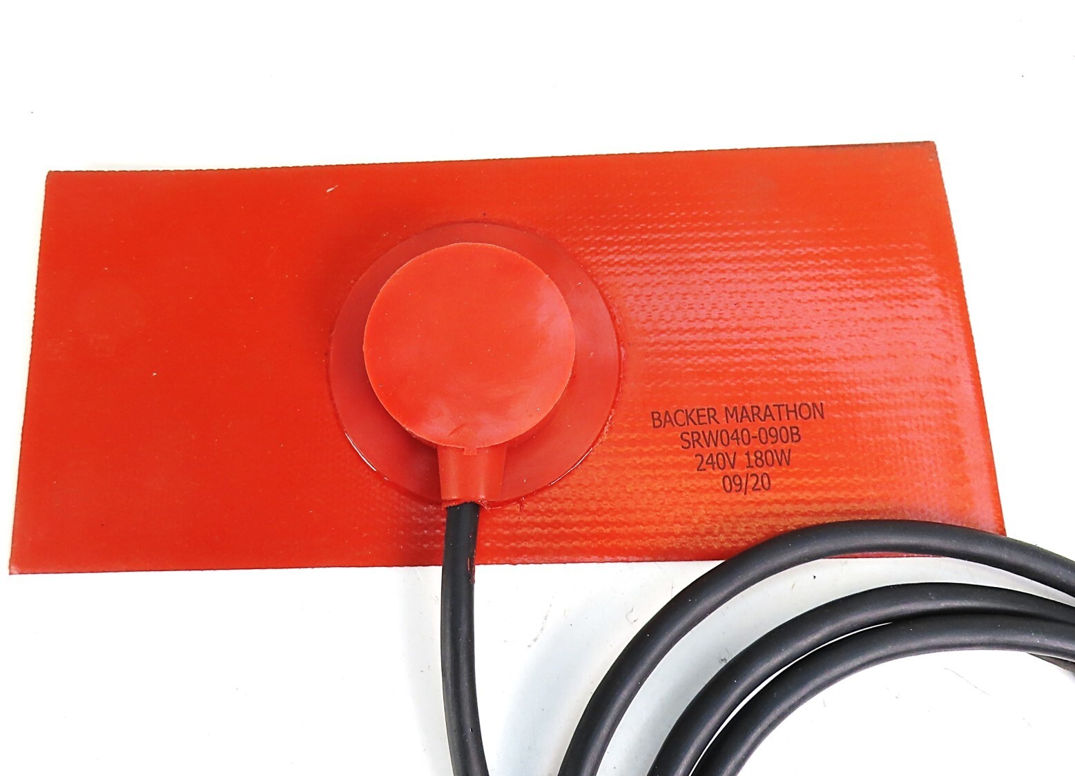 Backer Marathon SRW040-090B Silicone Rubber Heater 240V 180W NEW NO BOX