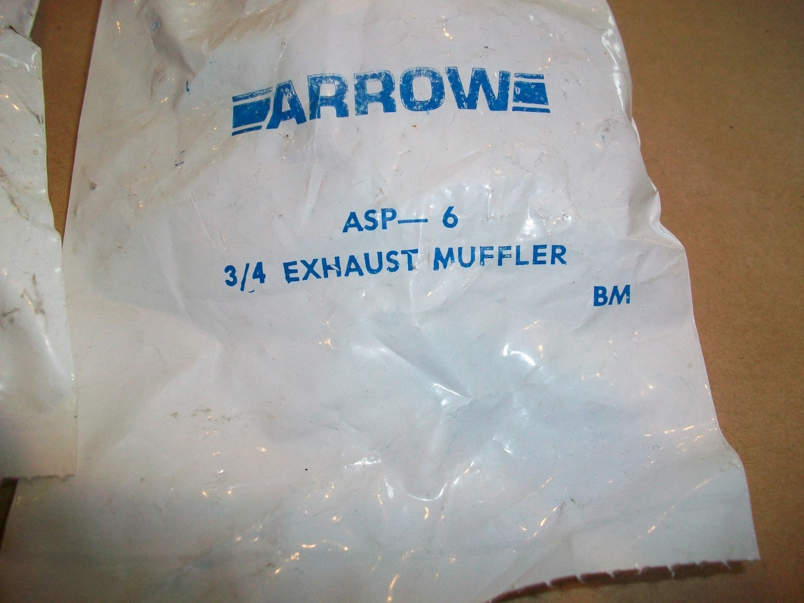 6pc Arrow 3/4″ Exhaust Muffler ASP-6 NEW IN BAG