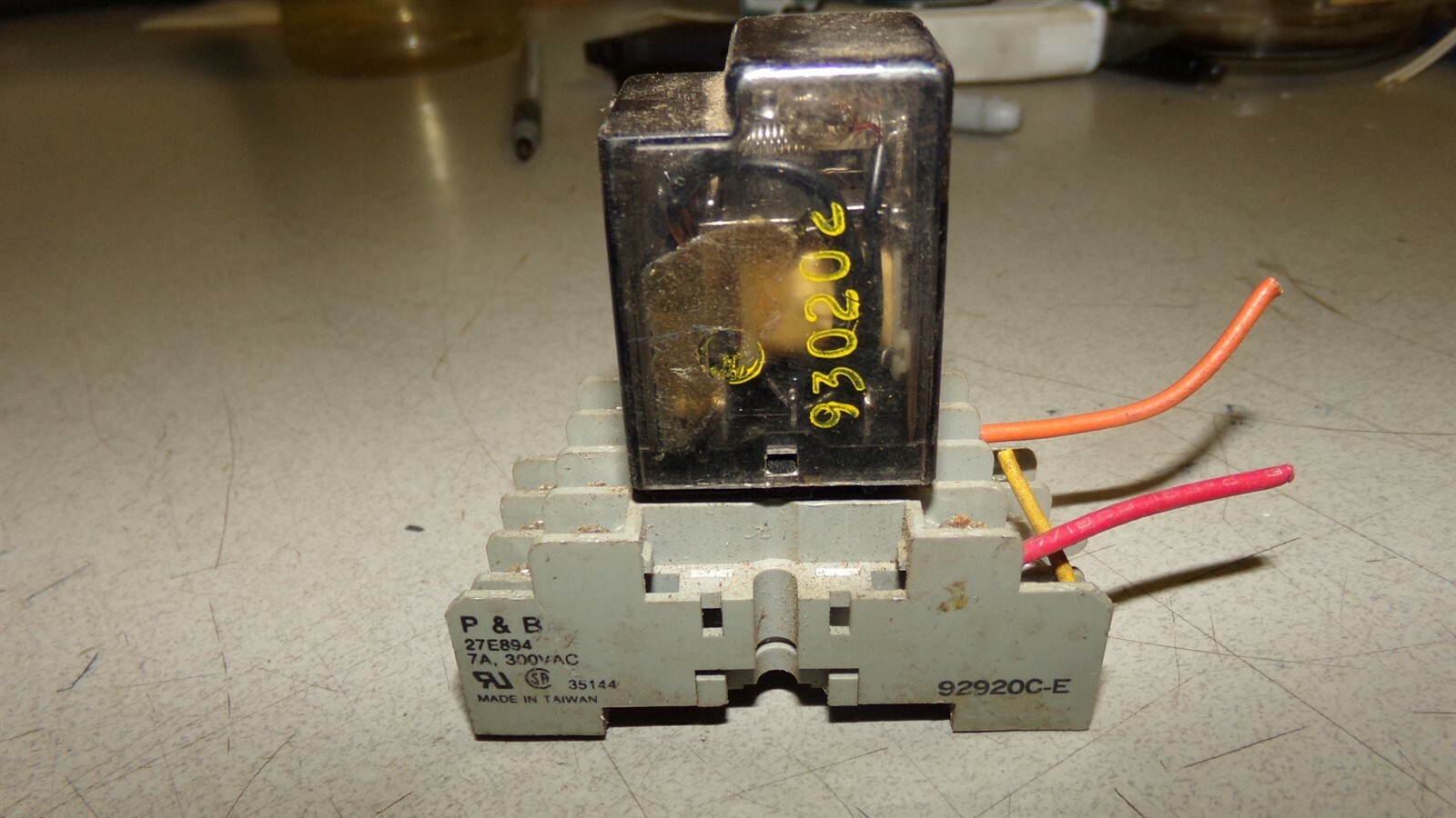 Potter & Brumfield KHAU-17A12N-120 Relay/Socket 27E894 *FREE SHIPPING*