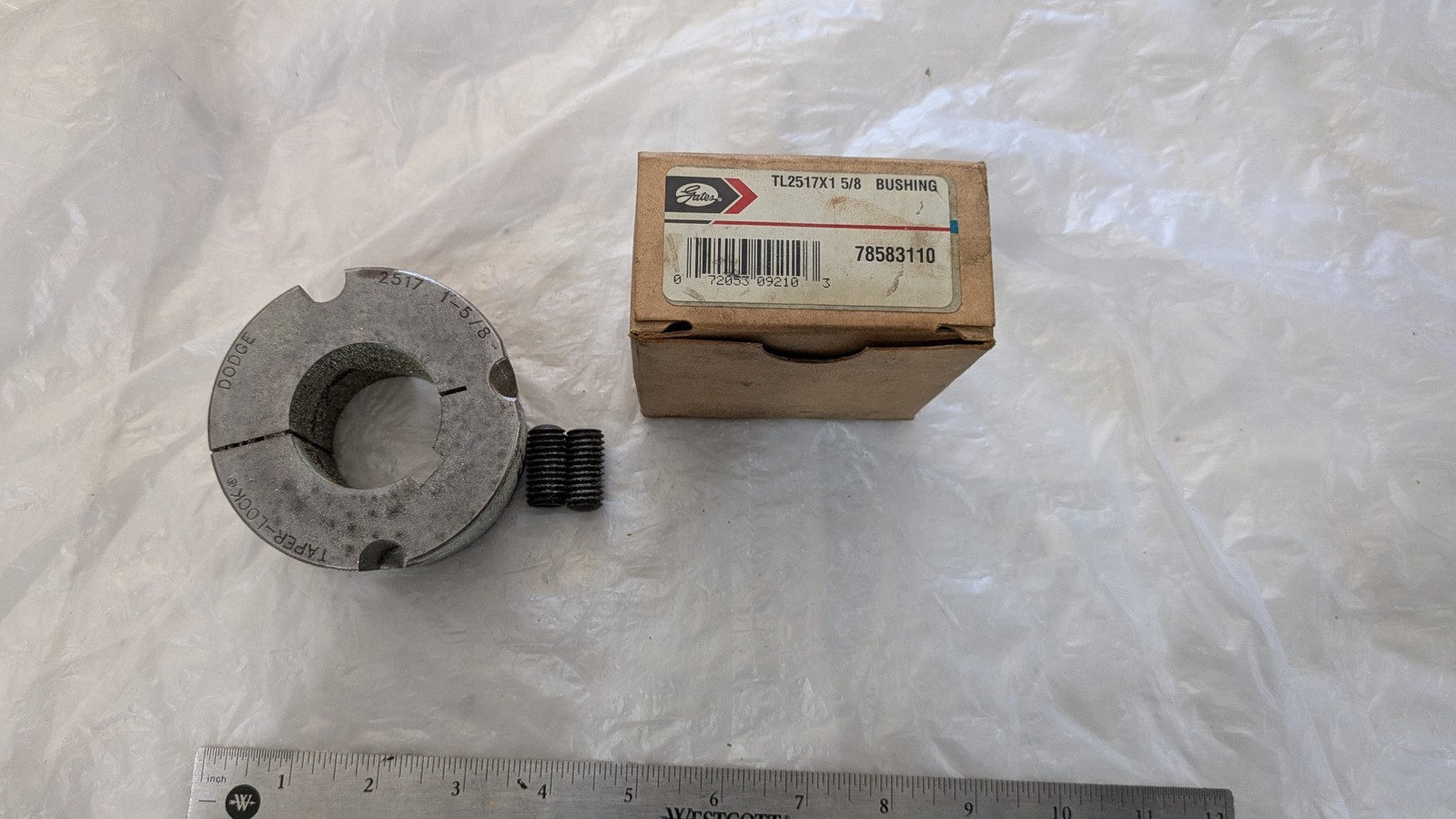 GATES DODGE TAPER LOCK 2517 1-5/8 BUSHING 78583110