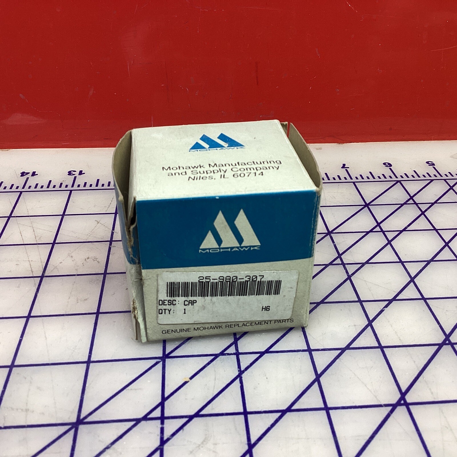 Genuine Mohawk Replacement Parts Cap 25-980-307 Bus