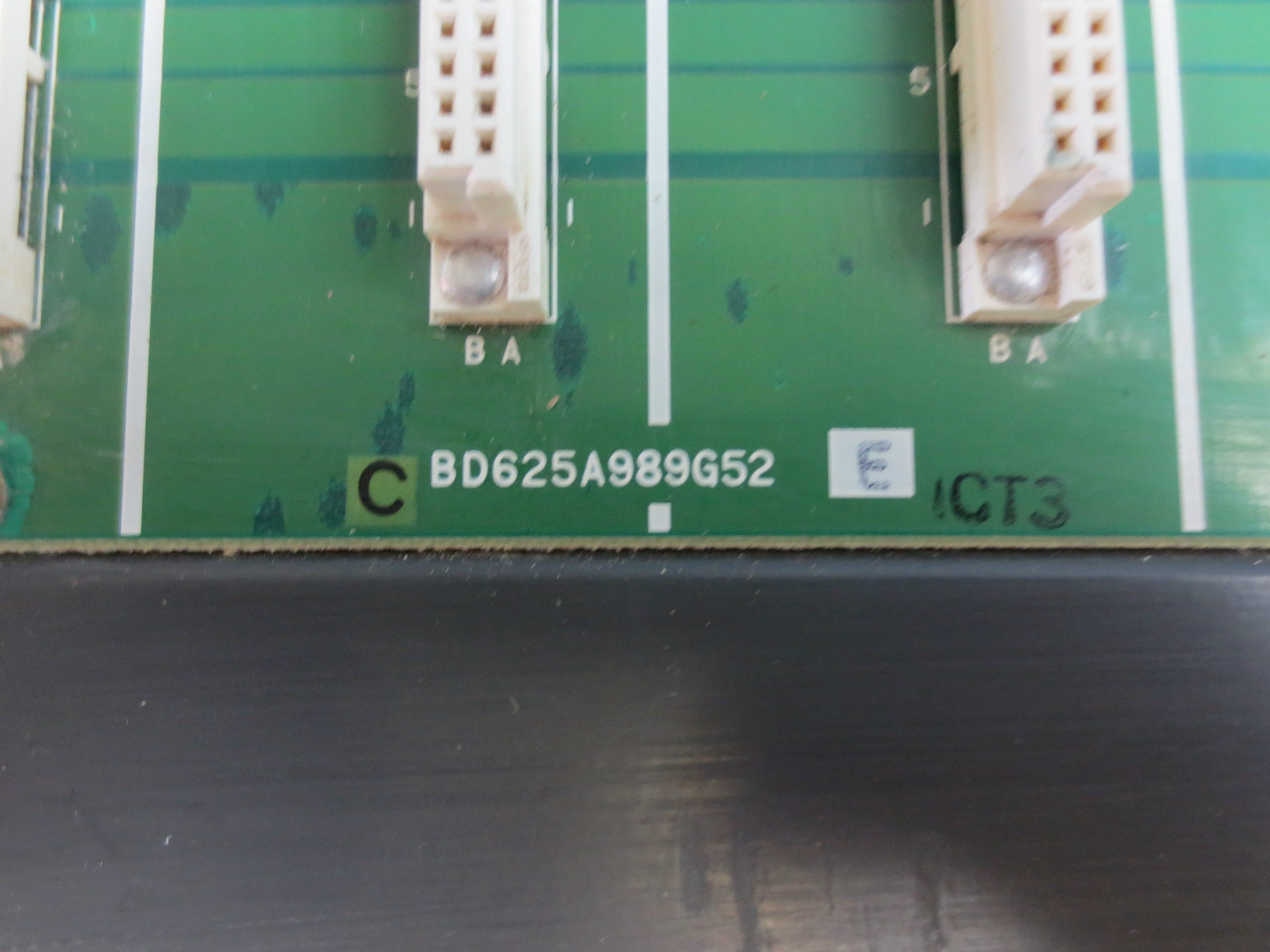 MITSUBISHI A68B 8-SLOT RACK / PROGRAMMABLE CONTROLLER BASE UNIT – MELSEC
