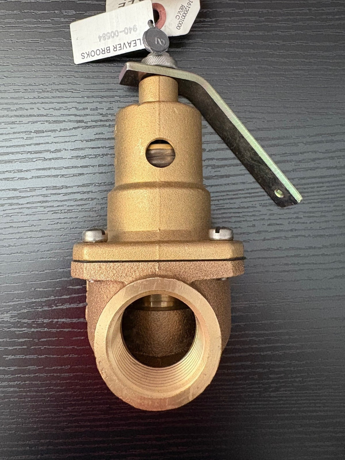 Kunkle Safety Relief Valve 3,364,049 BTU/HR 125 PSI 3/4″ X 1″ 0537-D01AHM