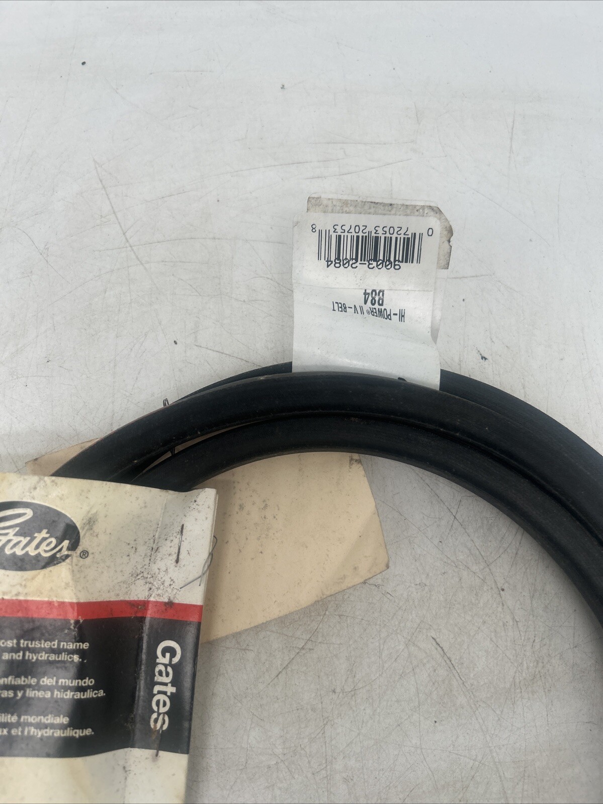 NEW OLD STOCK! GATES HI-POWER II V-BELT B84 9003-2084 BBO