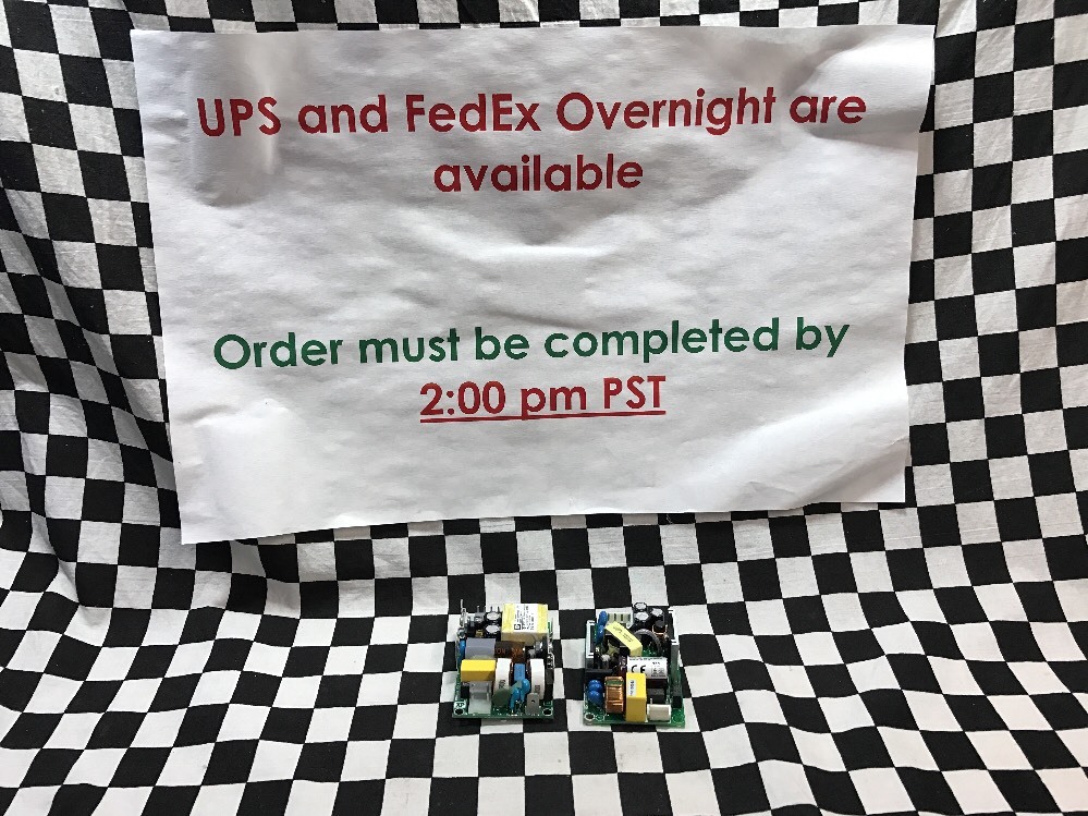 LOT OF 2 XP POWER SUPPLY ECS45US12 & ECP40US05, Shipsameday BOX C#1600N1