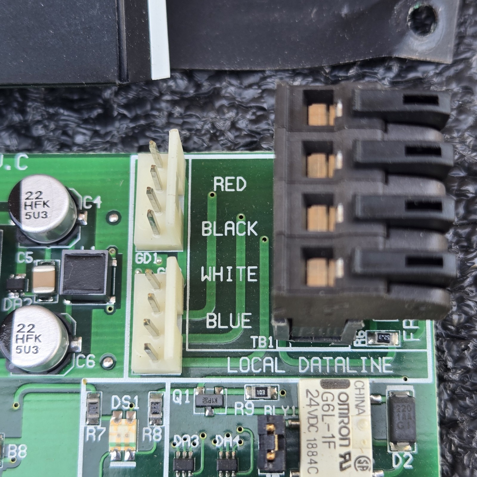 Legrand Wattstopper Board 579B403 Rev 3 Local/Global Dataline Interface & Shield