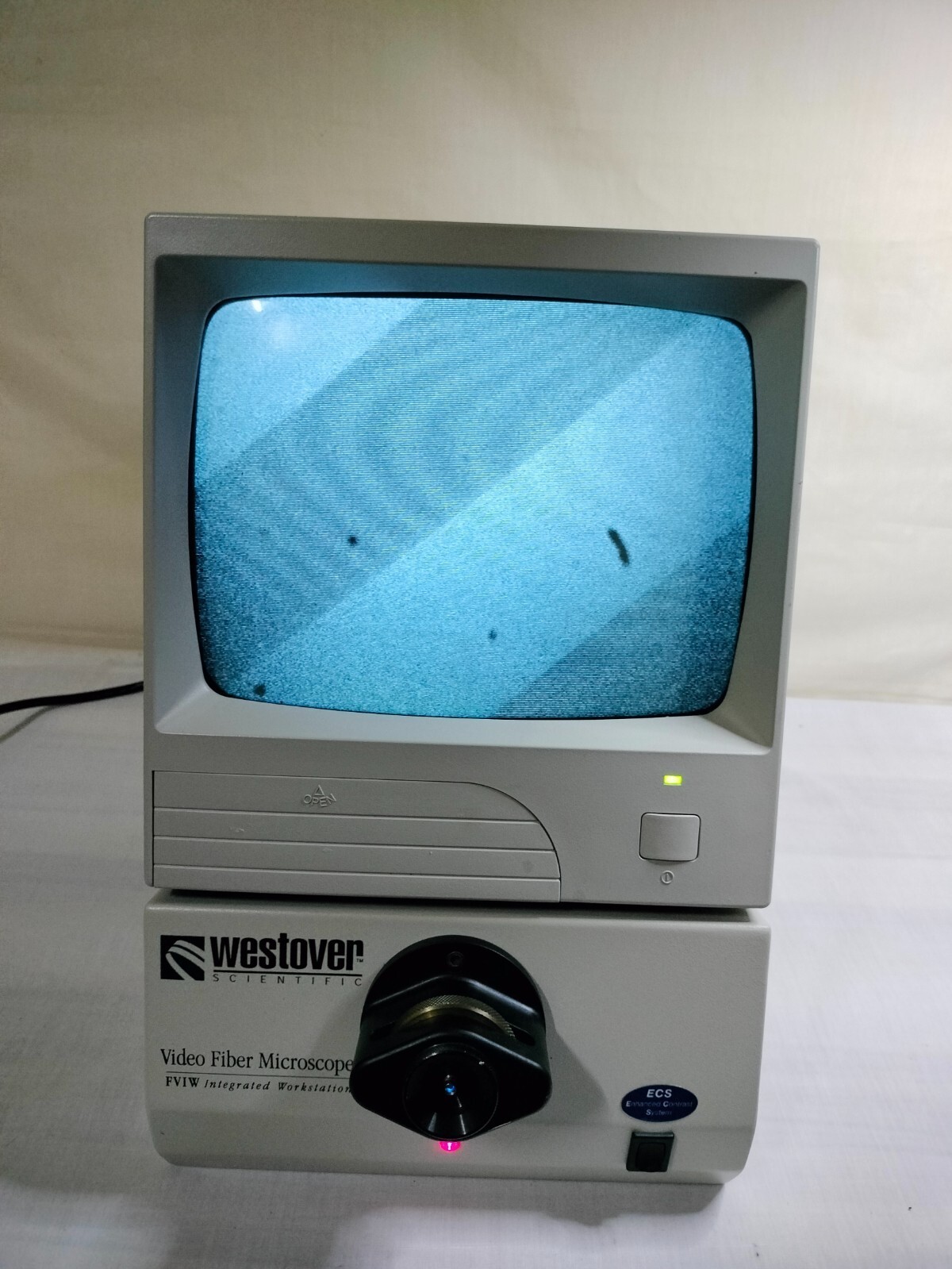 Westover FVIW-409 FVIW409 Video Fiber Microscope S/N: 0101009247 Made in Taiwan