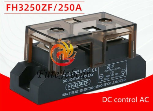 FH3250ZF 250A Industrial Grade Solid State Relay H3250Z DC Control AC