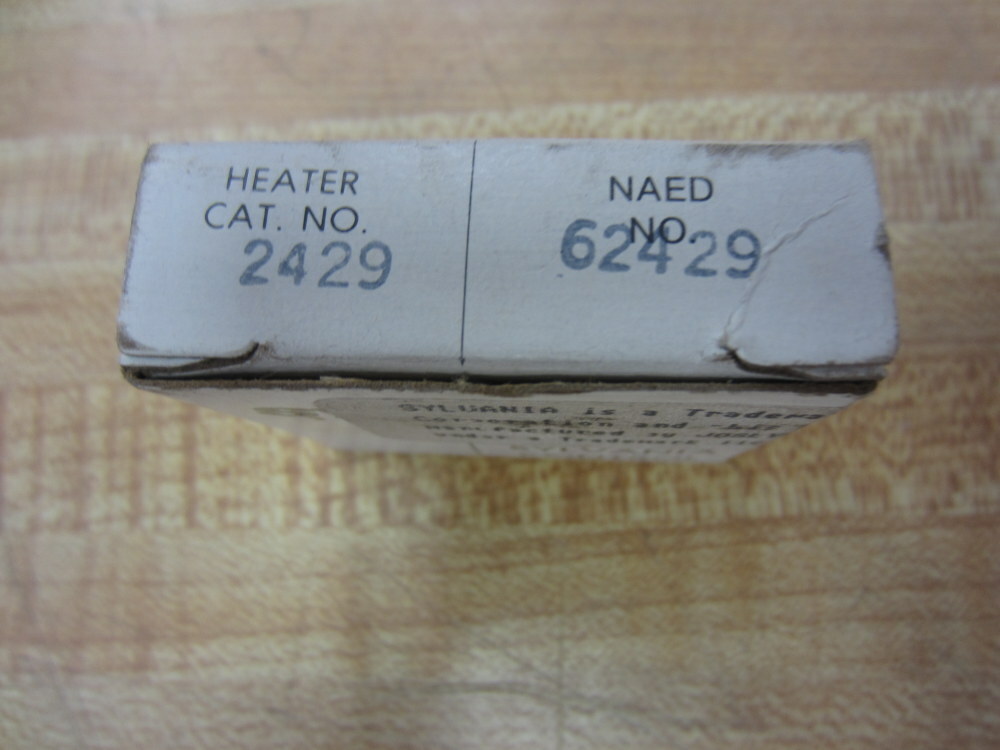Joslyn Clark Sylvania 2429 Overload Relay Heater 62429