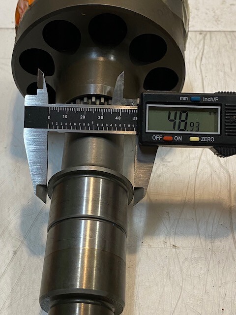 Output Shaft 9-Bolt, 12″ L, W2-R234822.01, PVM098ER, 100528RM1023, 123AL00062A