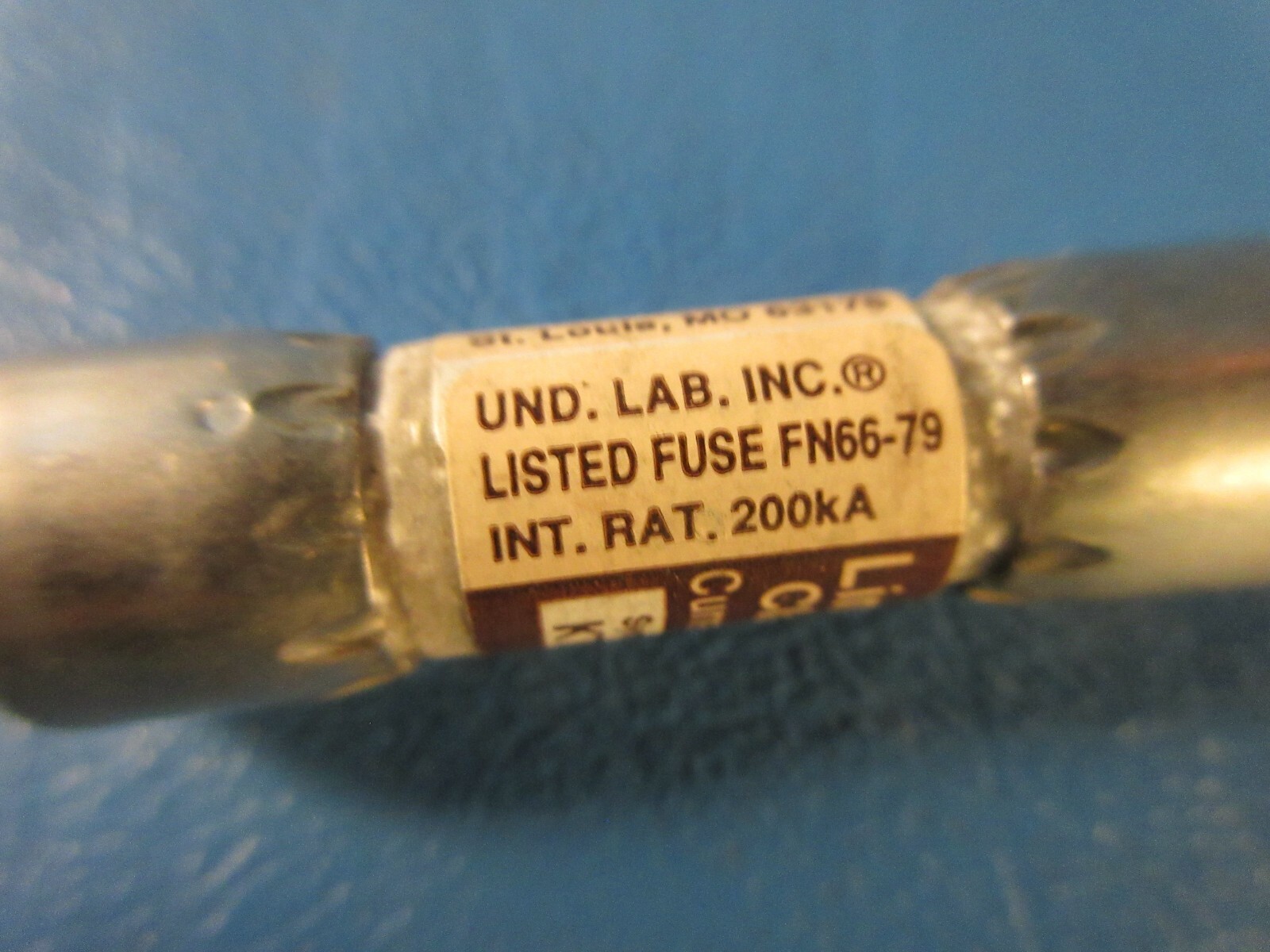 Lot of 2 Bussmann KTK-R-20 Limitron Fuse, Current Limiting, 600 Volts, 20 AMP
