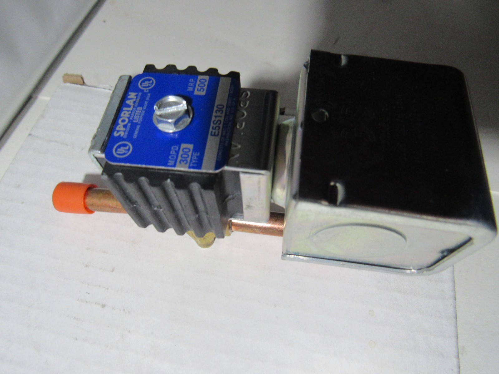 Sporlan E5S130 Valve W/MKC-1 Solenoid Coil Kit NEW!